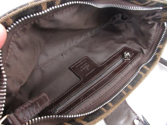 フェンディ FENDI】 マンマバケット ショルダーバッグ ズッカ柄
