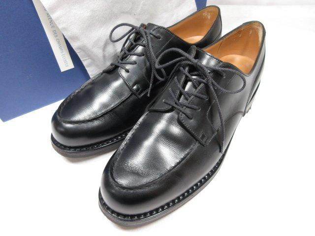 HH美品 【JMウエストン 31-101-641-2A ゴルフ golf ドレスシューズ 紳士靴 (メンズ) size7.5C  ブラック ◎15MZA1980◎