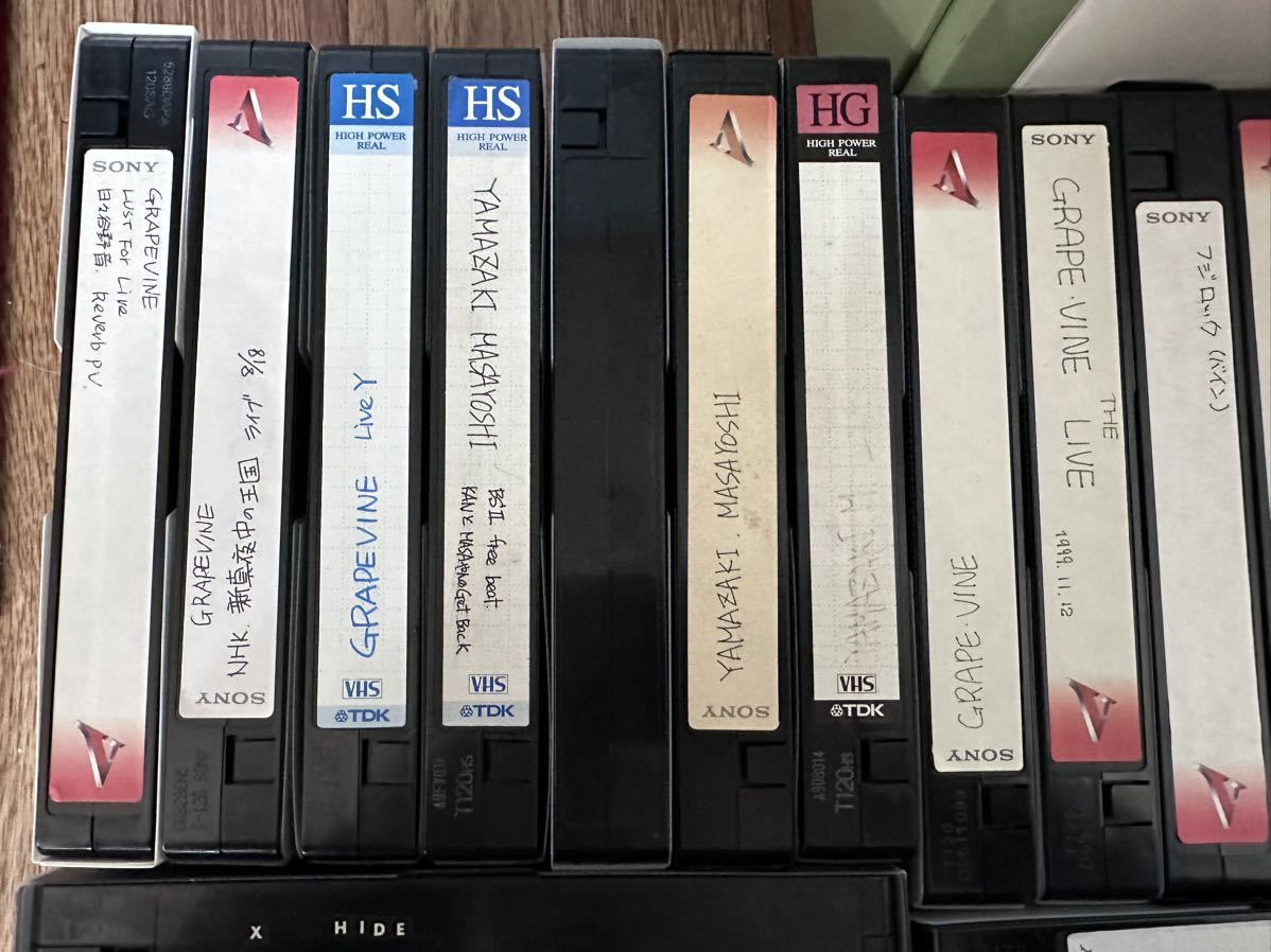 古い VHS まとめ売り ビデオテープ 42本の画像5