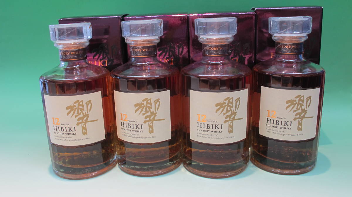◇◇古酒 未開栓 4本セット SUNTORY WHISKY サントリー ウイスキー