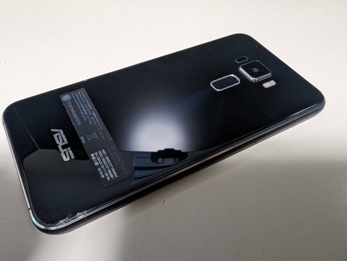 69%以上節約 新品未開封 zenfone3 ASUS_z012DA ブラック 128GB