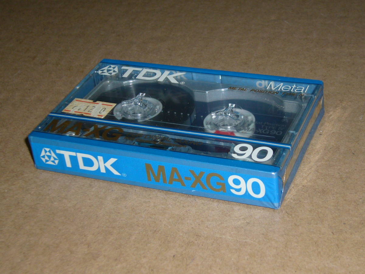 希少カセットテープ TDK MA-XG90 5本 未開封箱入り