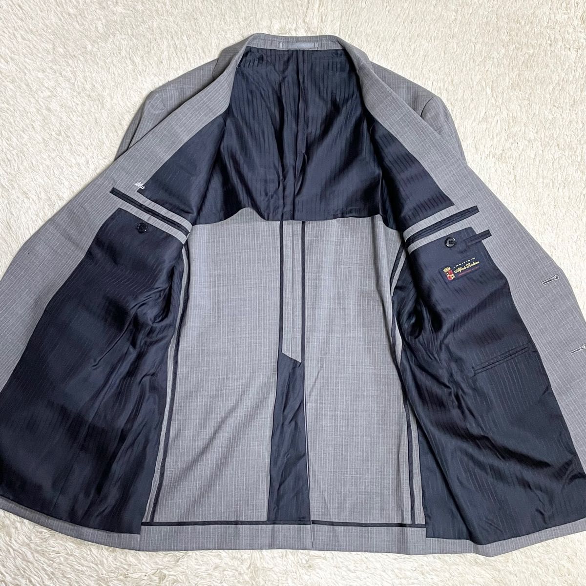 CERRUTI☆チャコールグレー☆スーツセットアップ☆C94-W82-T175 日本