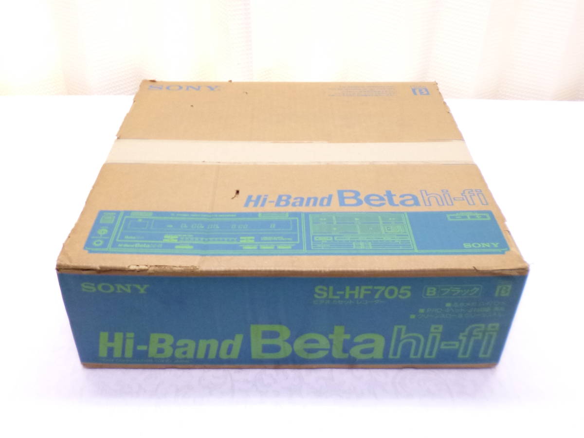 【フル整備品】SL-HF705 SONY Hi-band Beta Hi-fi VCR ソニー ハイバンド ベータ ハイファイ ビデオカセットレコーダー β【30日保証】の画像1