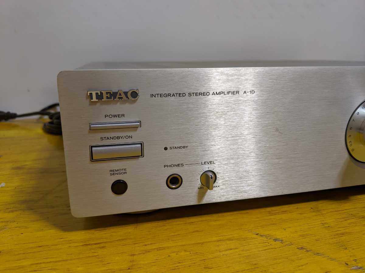 76%OFF!】 名機 TEAC A-1D ティアック ステレオ アンプ bonnieyoung.com