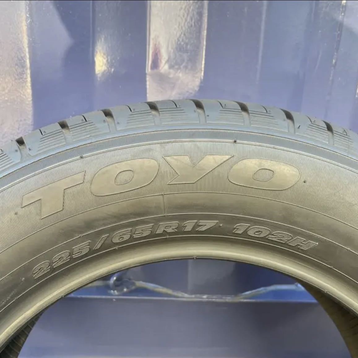 【美品】トーヨー プロクセス TOYO PROXES CF2 225/65R17 2本セット_画像4