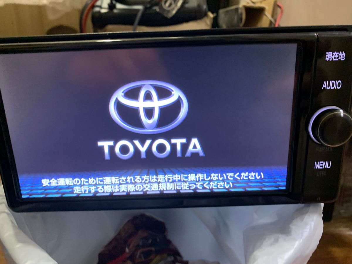 トヨタ純正 フルセグ NSZT-W66T TV メモリーナビ 地図データ2017秋版
