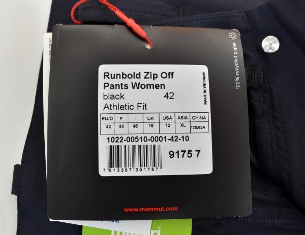 ヤフオク! - Mammut マムート Runbold ジップオフ パンツ siz...