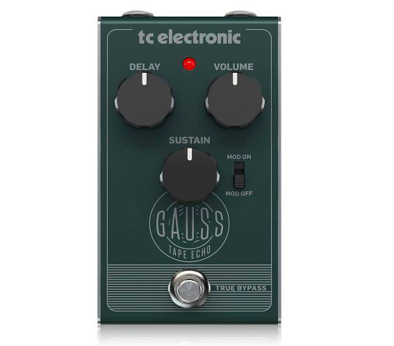 tc electronic テープ エコー GAUSS TAPE ECHO デジタルテープエコーエミュレーションペダル ギターエフェクター_画像1