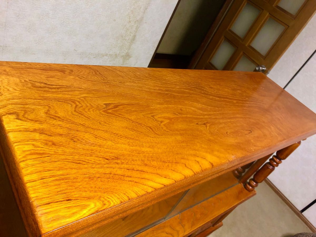 2/5まで】サイドボード 和風家具 昭和レトロ 飾り棚 2/5まで】サイドボード 和風家具 昭和レトロ 飾り棚
