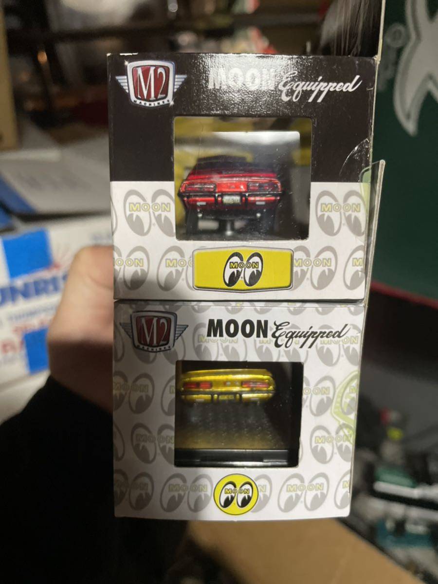 送料込 ２種類 m2 マシーン machines mooneye ムーンアイズ 1969 chevrolet camaro z28 rs シボレー カマロ GreenLight_画像3