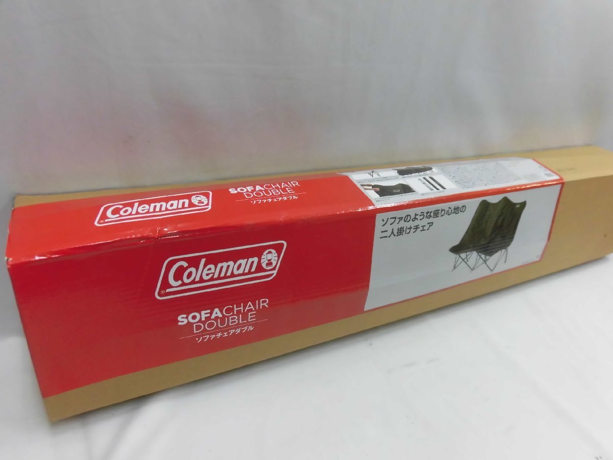 coleman SOFACHAIR DOUBLE　未開封　未使用　Model 2000037432　ソファチェアダブル