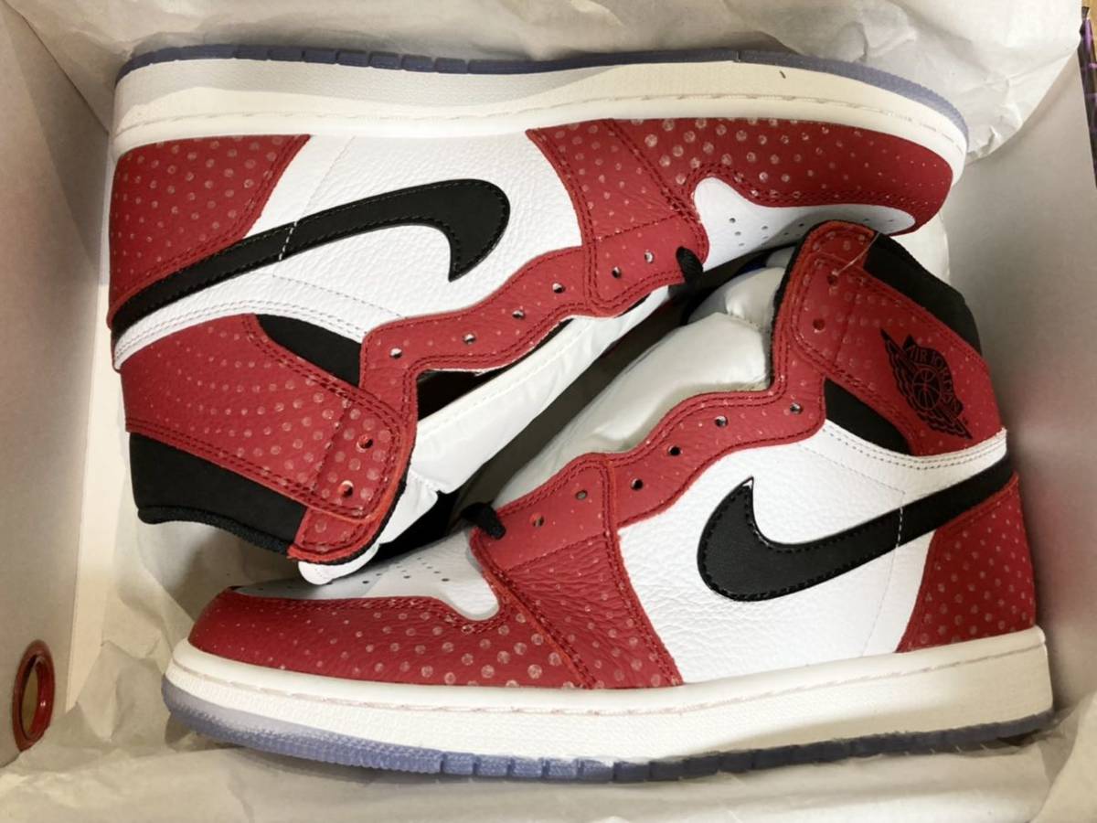 NIKE Spiderman Air Jordan 1 RETRO HIGH エアジョーダン1 スニーカー