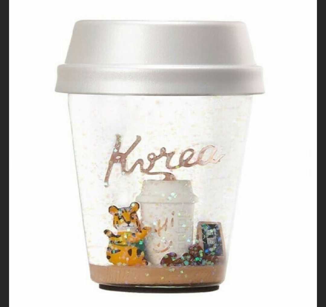  abroad * Starbucks Korea limitation [ tiger snow dome ] start ba* new goods unused . Starbucks coffee 