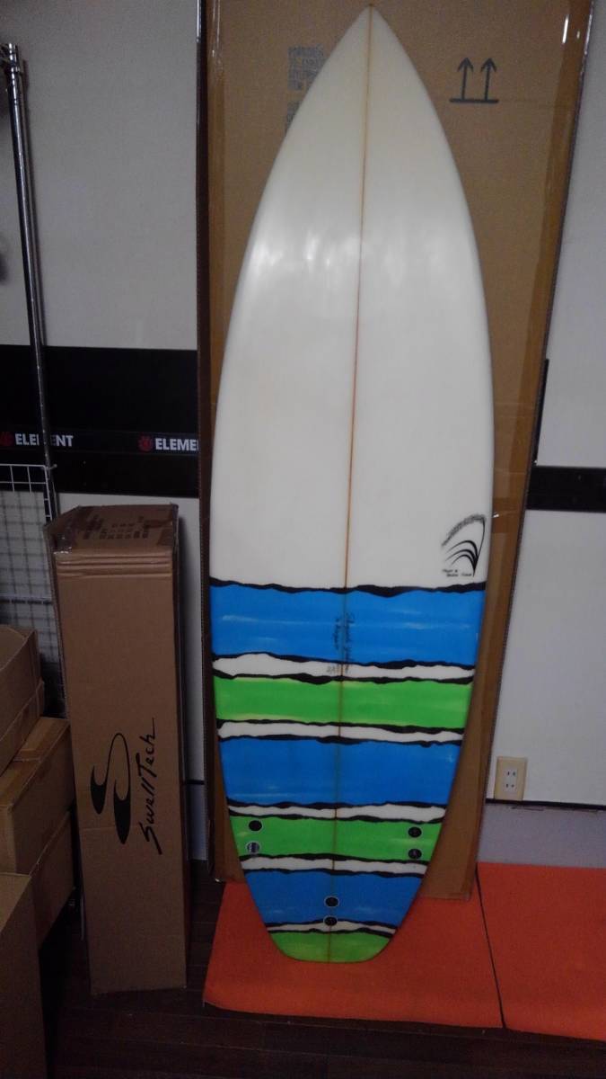 中古サーフボード 443 SURFBOARD BARRACUDA PU TRIフィン 高田 中古サーフボード 443 SURFBOARD BARRACUDA PU TRIフィン 高田