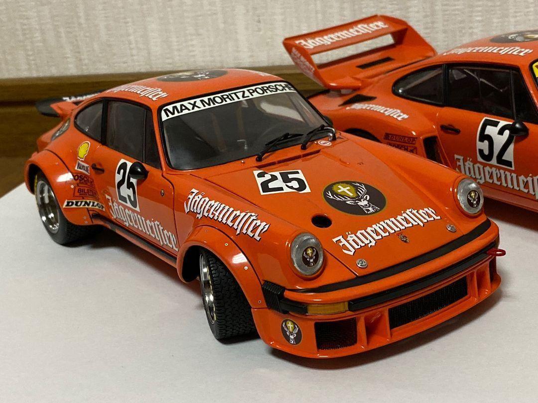 1/18 Exoto Porsche 934 RSR & 935 Turbo 1976 RLG18093 worldwide limitation 2500 pcs iega- Meister gift set new goods minicar 