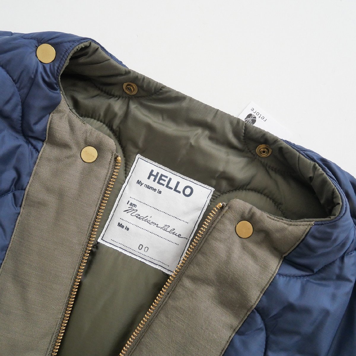 2020AW / MADISON BLUE マディソンブルー / QUILTING SLEEVELESS