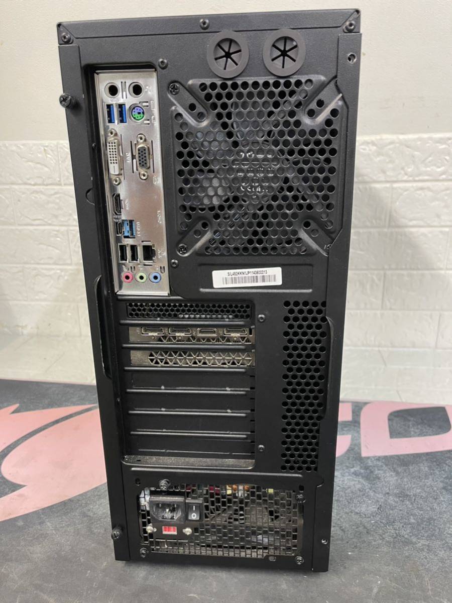 RTX 2060 I5-9400F ゲーミングPC Win 11 速さの三拍子秒速起動