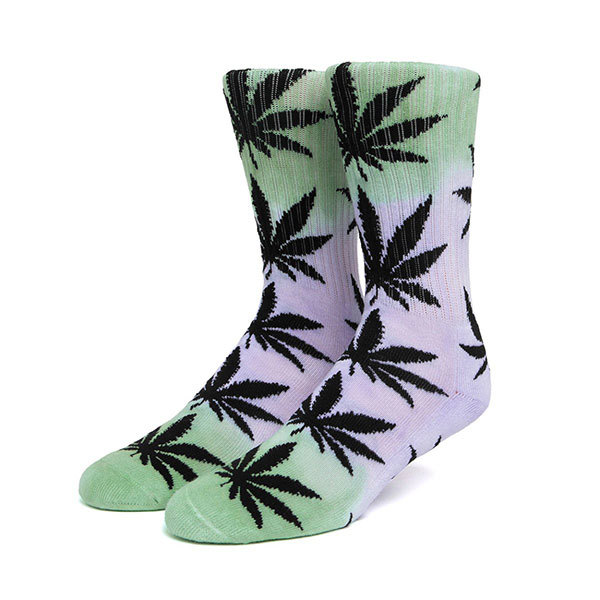 Huf (ハフ) ソックス 靴下 Plantlife Tie-Dye Socks Green スケボー SKATE SK8 スケートボード_画像1