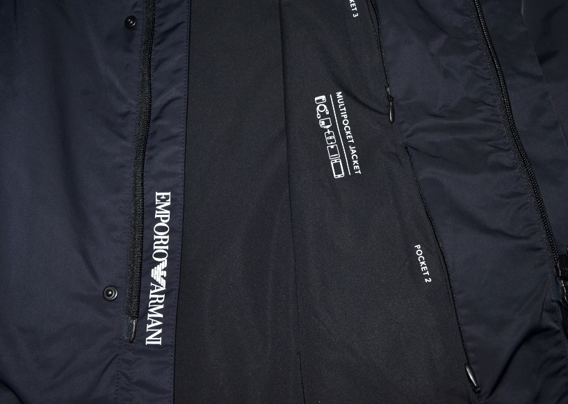 正規 EA7 EMPORIO ARMANI 中綿 ジャケット XL 52相当 econet.bi