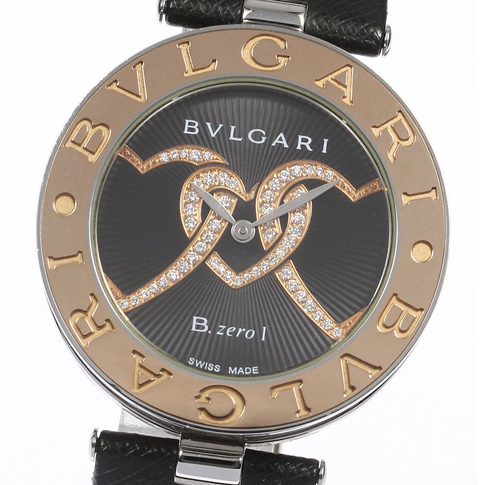 都内で 【BVLGARI】ブルガリ B-ZERO1 ハートモチーフダイヤ BZP35S