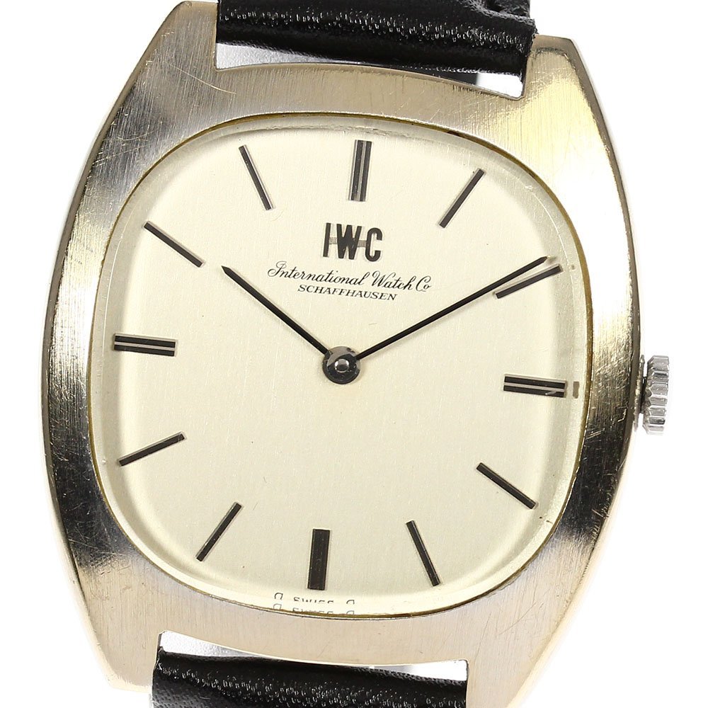大人気新作 腕時計 クォーツ スクエア インターナショナルウォッチカンパニー IWC 101653032 SS 2257765 メンズ 時計