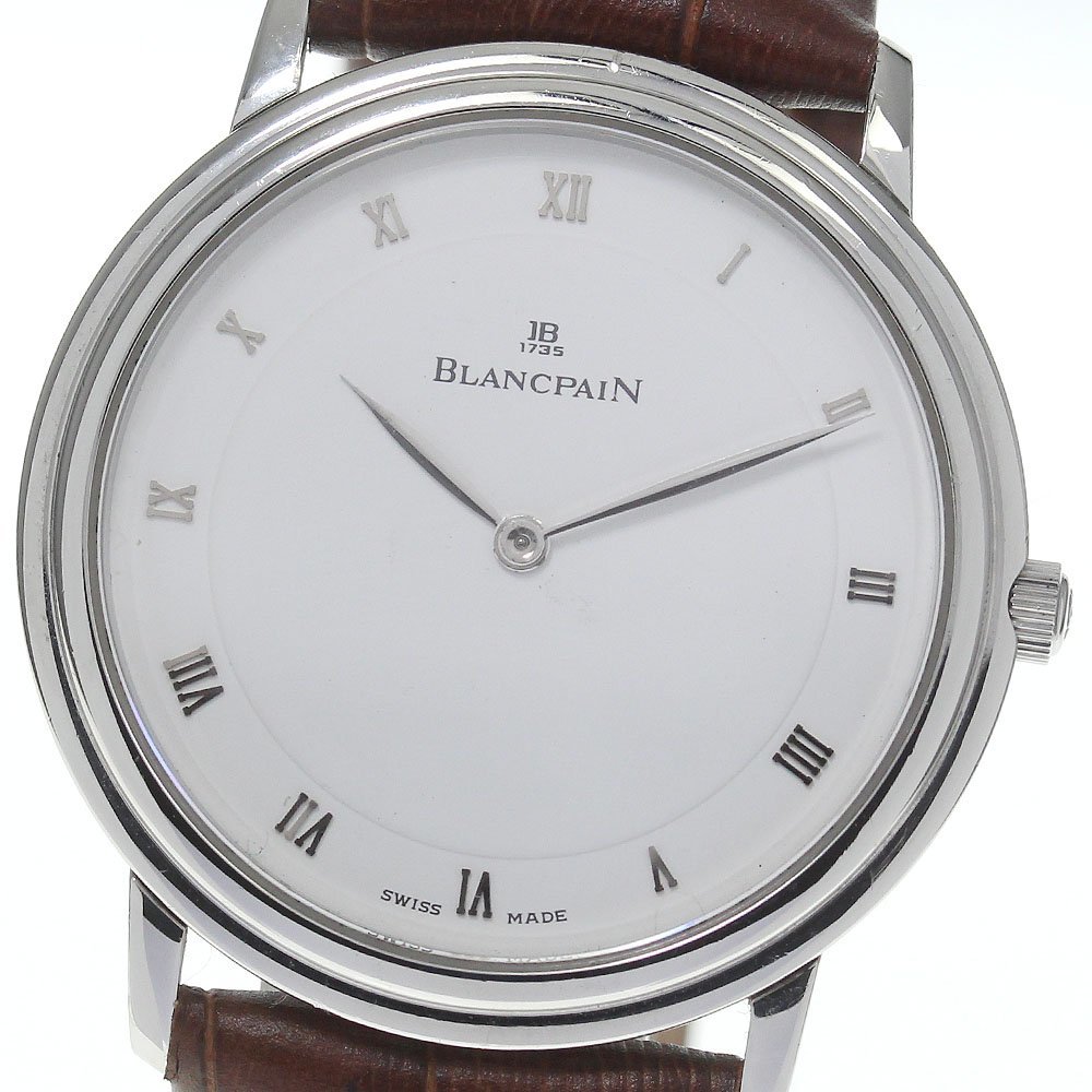 【Blancpain】ブランパン ウルトラスリム 手巻き メンズ_714815