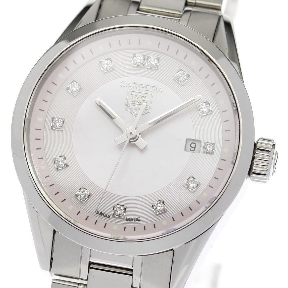 タグ ホイヤー TAG HEUER WV1417.BA0793 ピンクシェル /ダイヤモンド