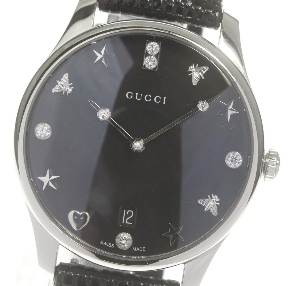 ☆大感謝セール】 126.4/YA1264086 Ｇタイムレス 保箱付【GUCCI