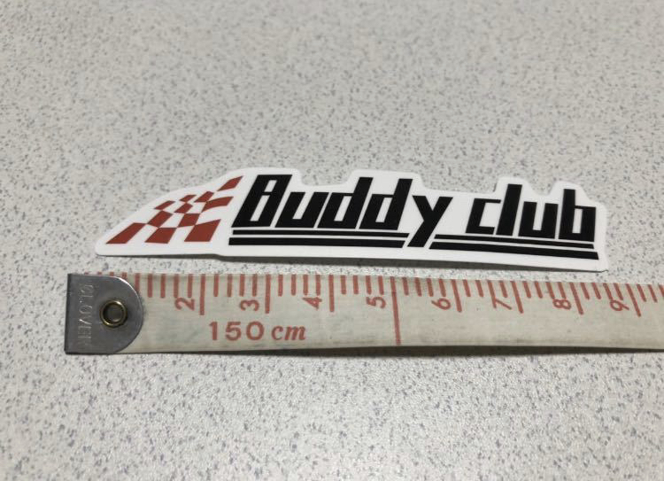 ◇ PVC防水ステッカー Buddy club バーディークラブ ◇B(ステッカー
