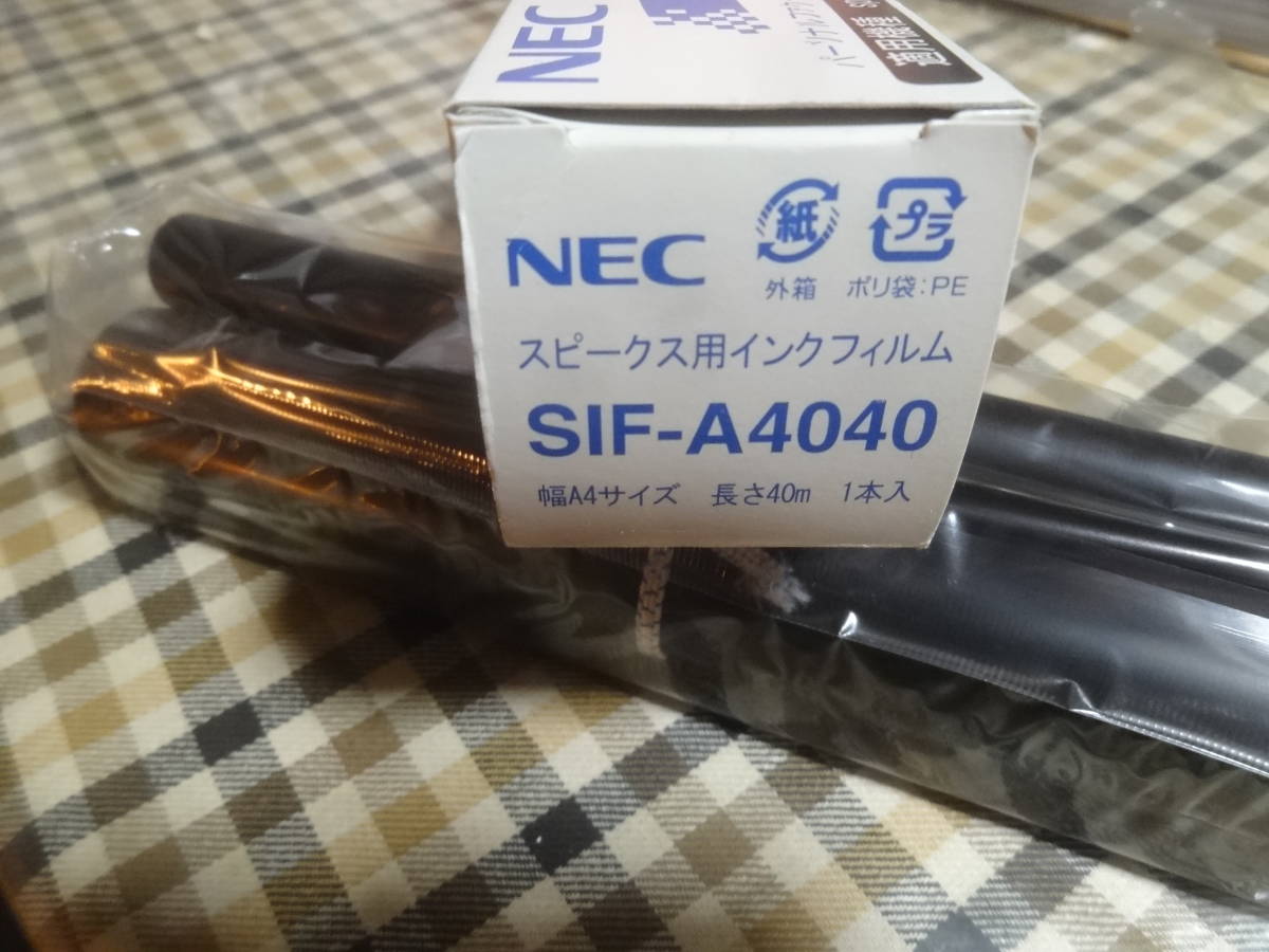 *NEC FAX/ fax ink film SIF-A4040 Spee ksSPL-N20C/N11W/N10 SPX-N3W/N3 speaxN26WCL/N25CL/N2WCL/N1CL speaxN205KW/N105K