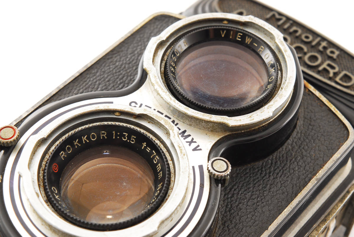 ミノルタ Minolta AUTOCORD 75mm #2100Y2JN7-6 フィルムカメラ