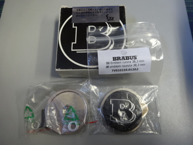 BRABUS Brabus стандартный импортные товары не использовался Mercedes Benz передний капот Logo эмблема TVS10210 Saitama ~