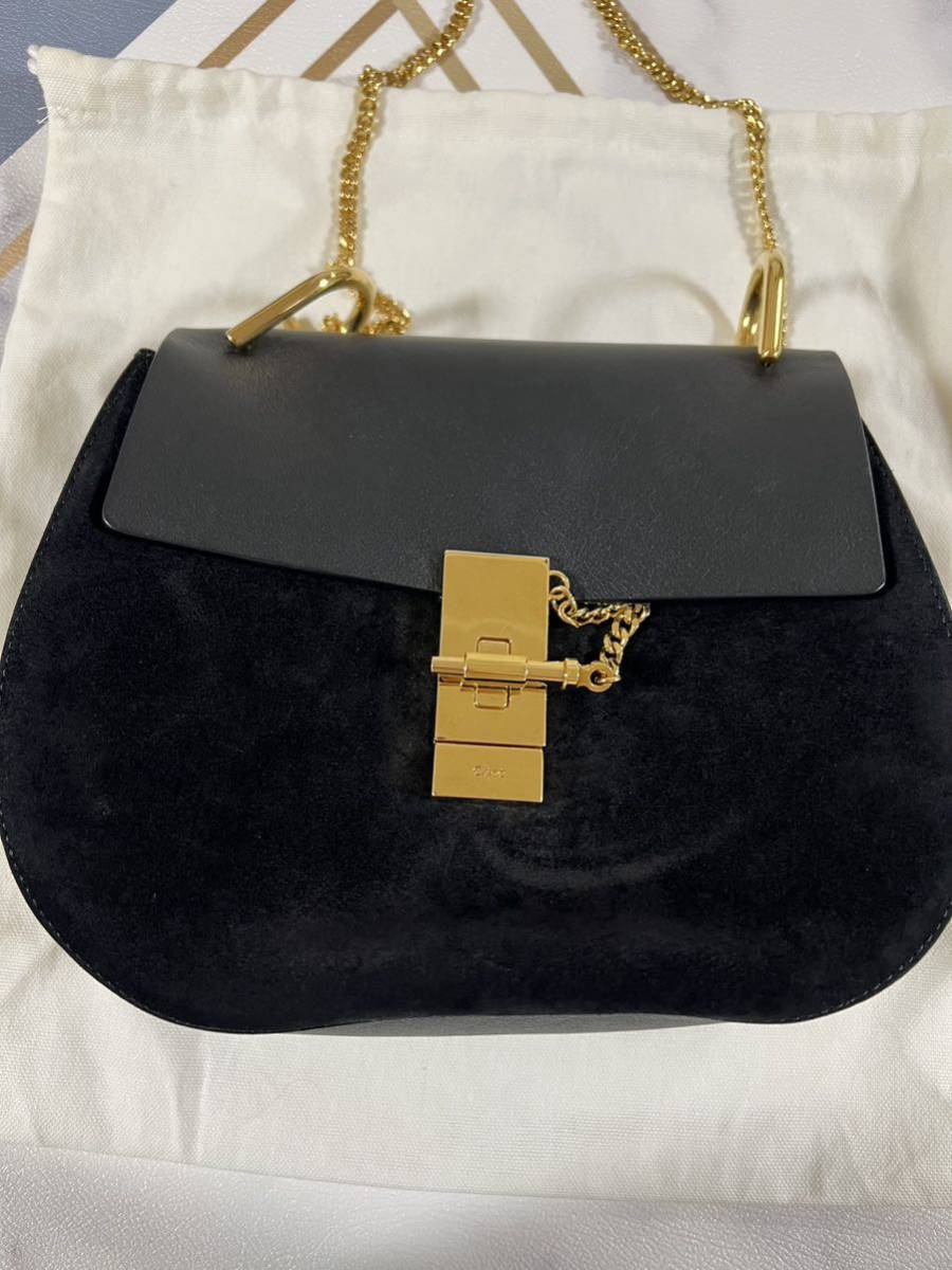 Chloe クロエ DREW ドリュー チェーン ショルダー バッグ