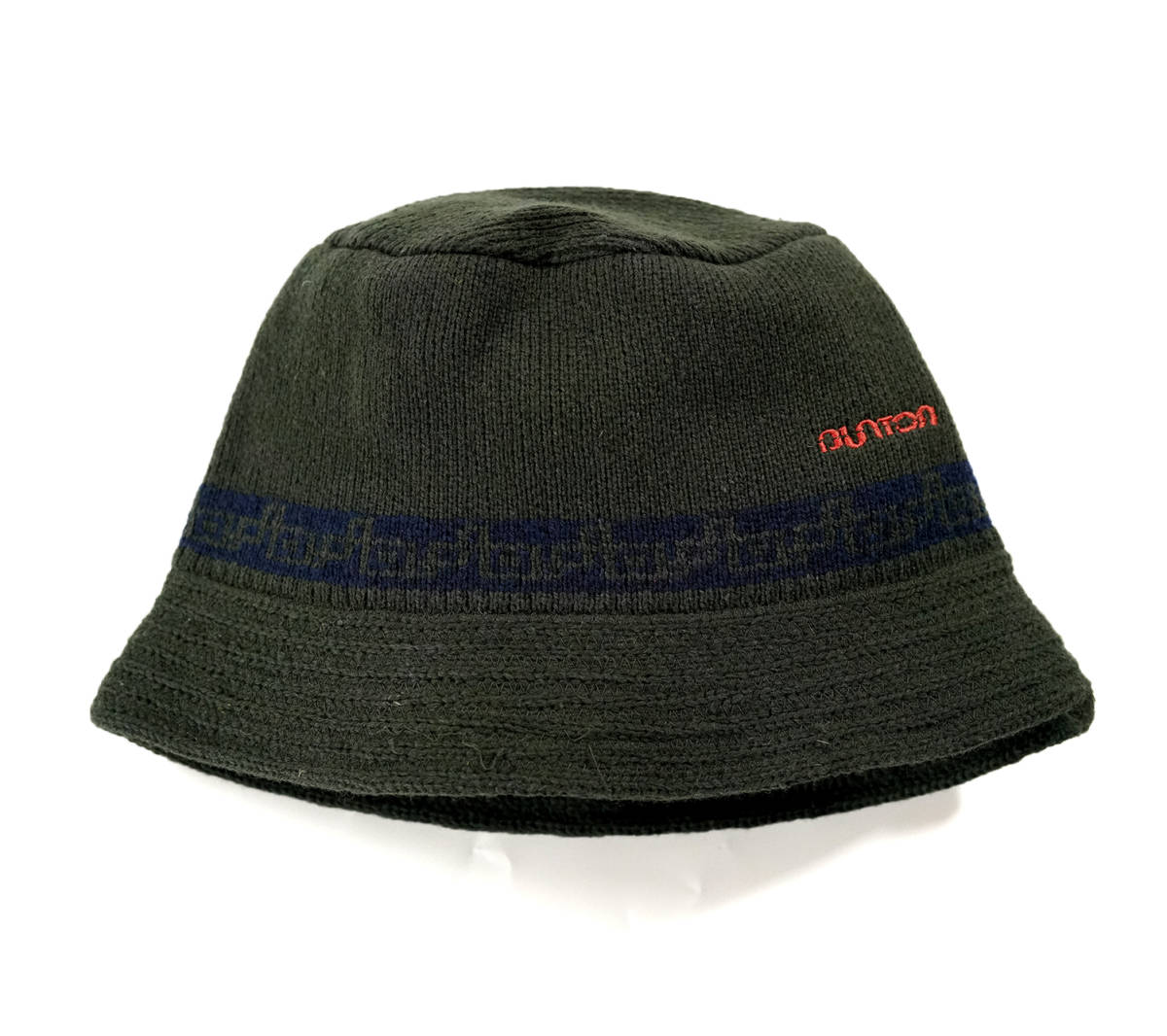 「 カナダ製 90s BURTON クラッシャーハット バケットハット 90年代 」バートン 帽子 刺繍