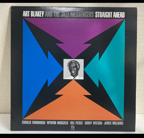 米 US盤/ JAZZ LP/ Art Blakey and The Jazz Messengers Straight Ahead _画像1