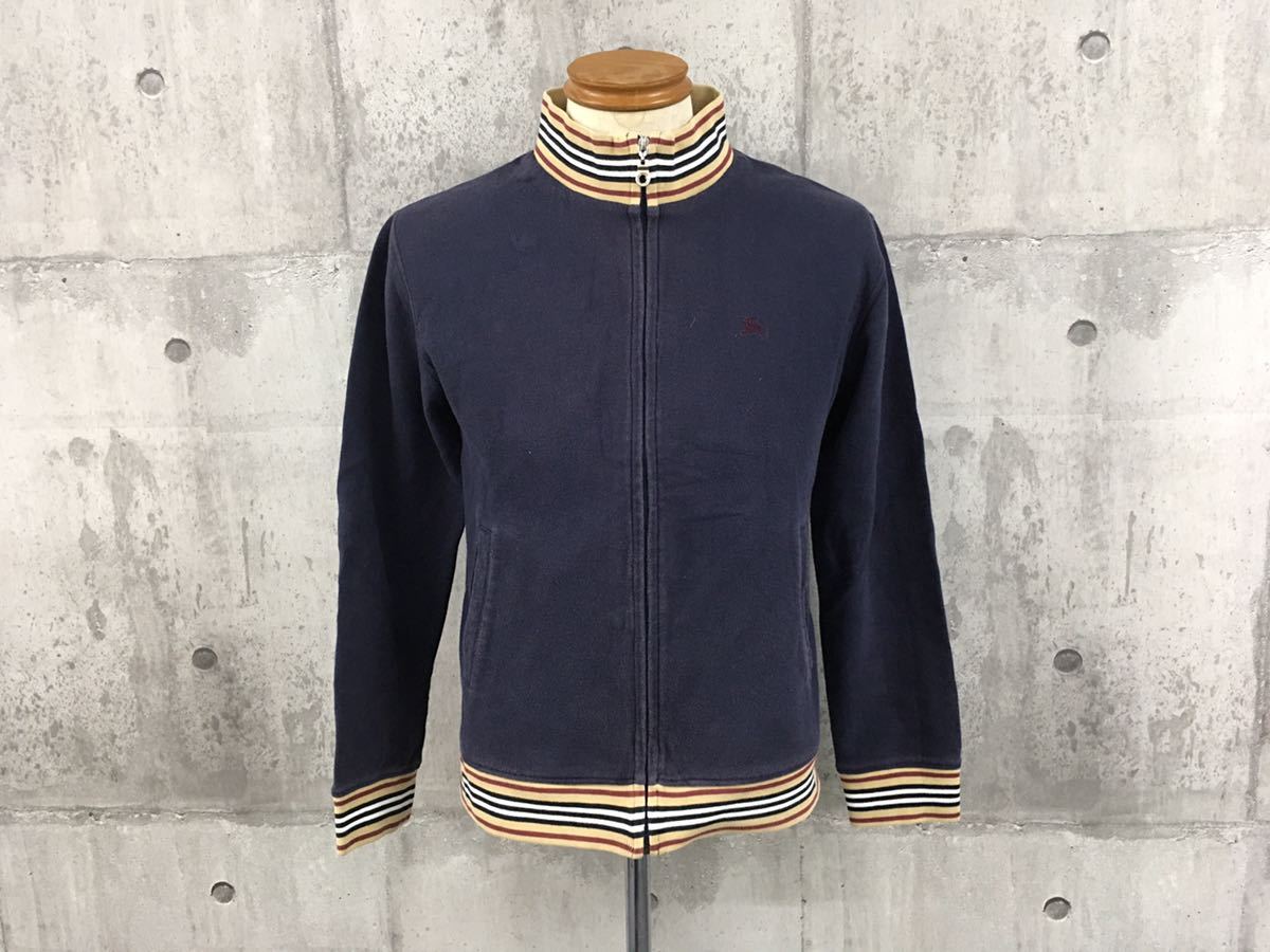 超歓迎された Burberry Black label 綿 ジップアップジャケット econet.bi