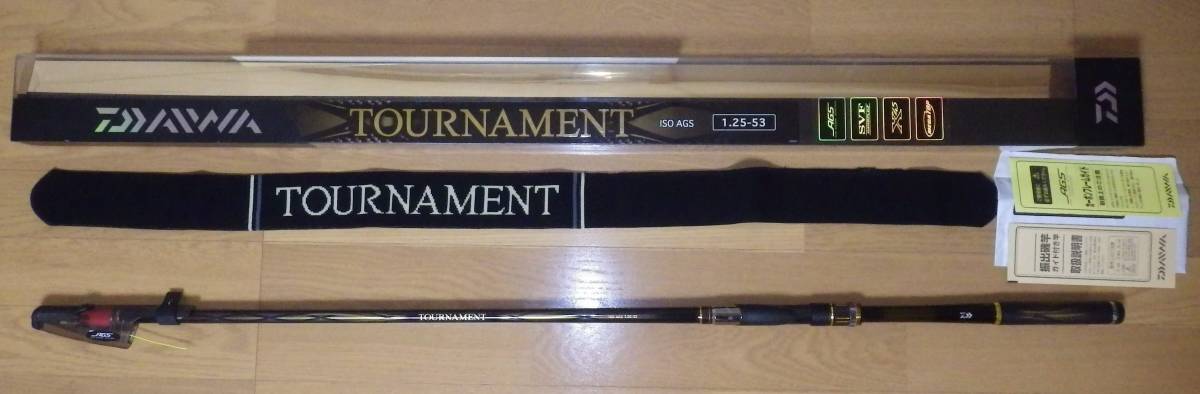 ダイワ:16トーナメントISO AGS 1.25ー53 ・送込 www.redoven.co.uk