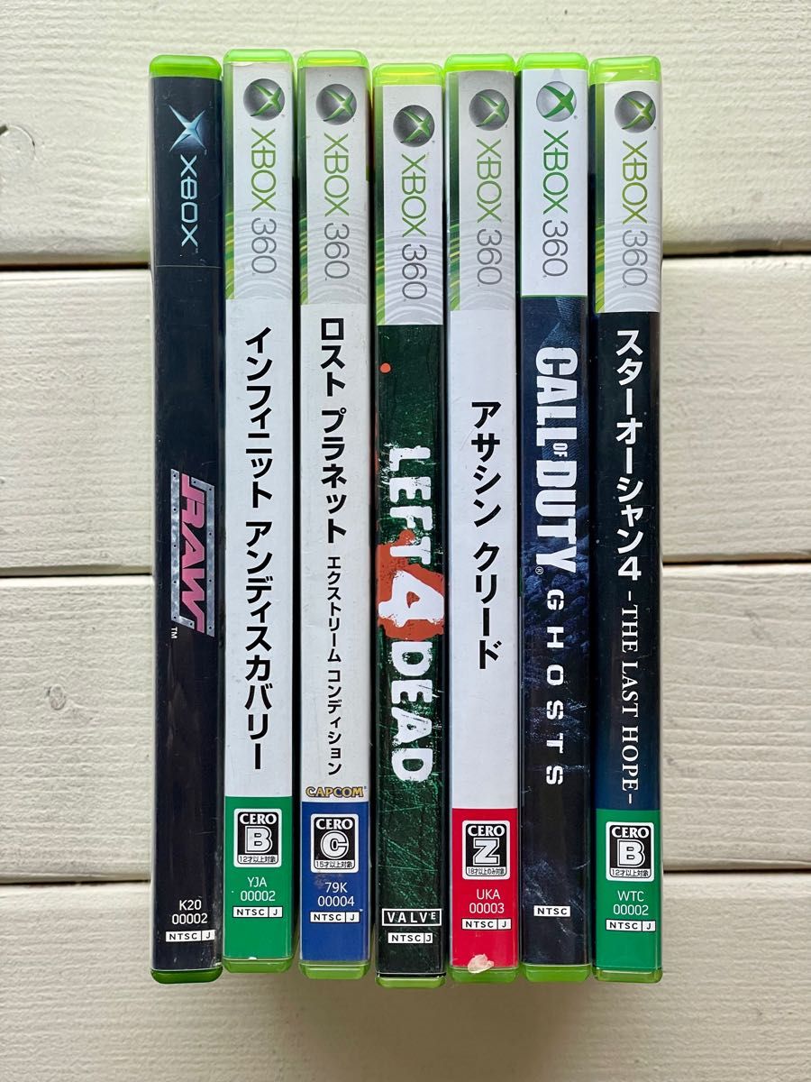 ゲームソフトXBOX360 6本＋オマケ1本