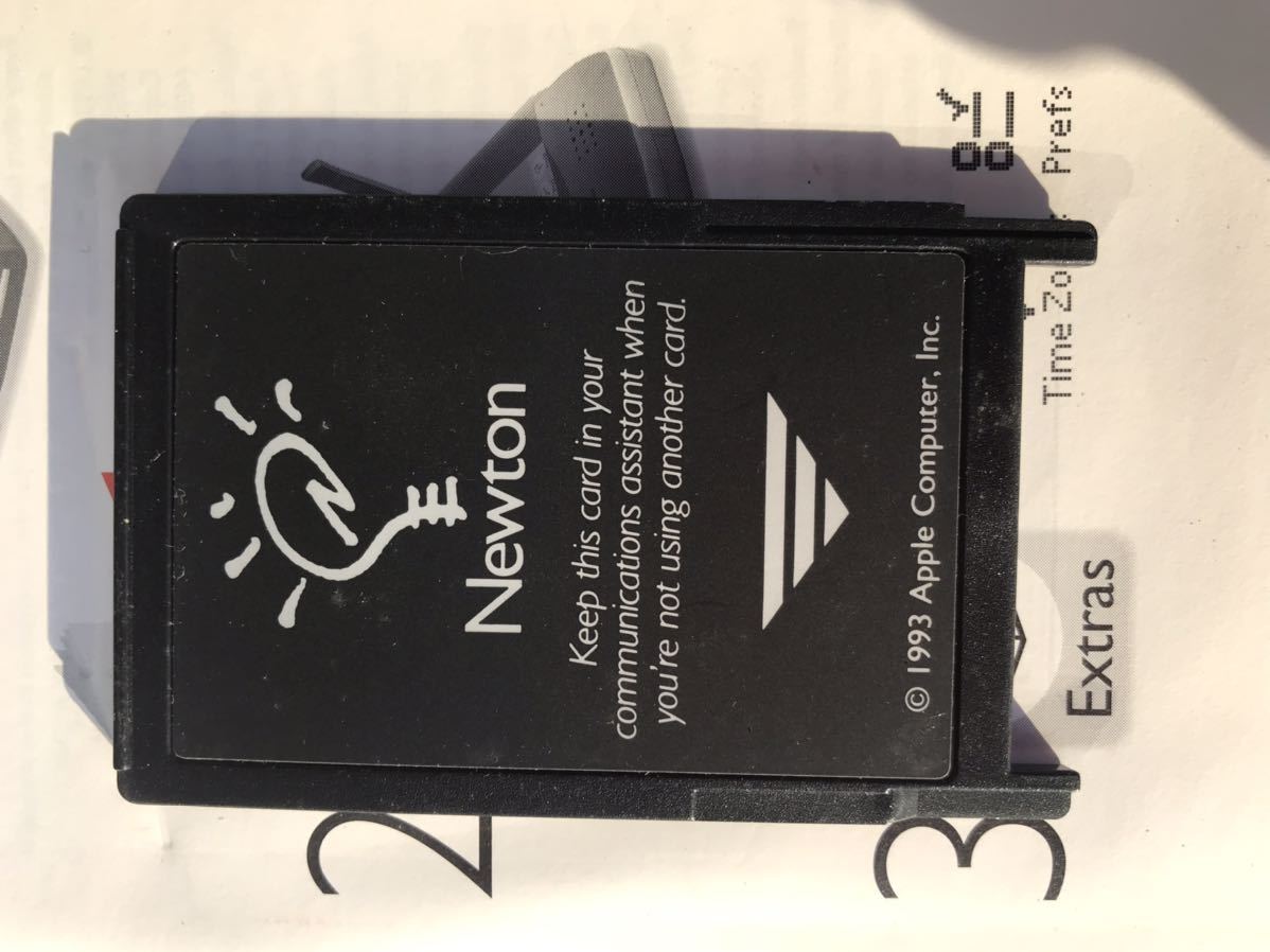 アップル Apple Newton MessagePad 本体 マニュアルの画像6