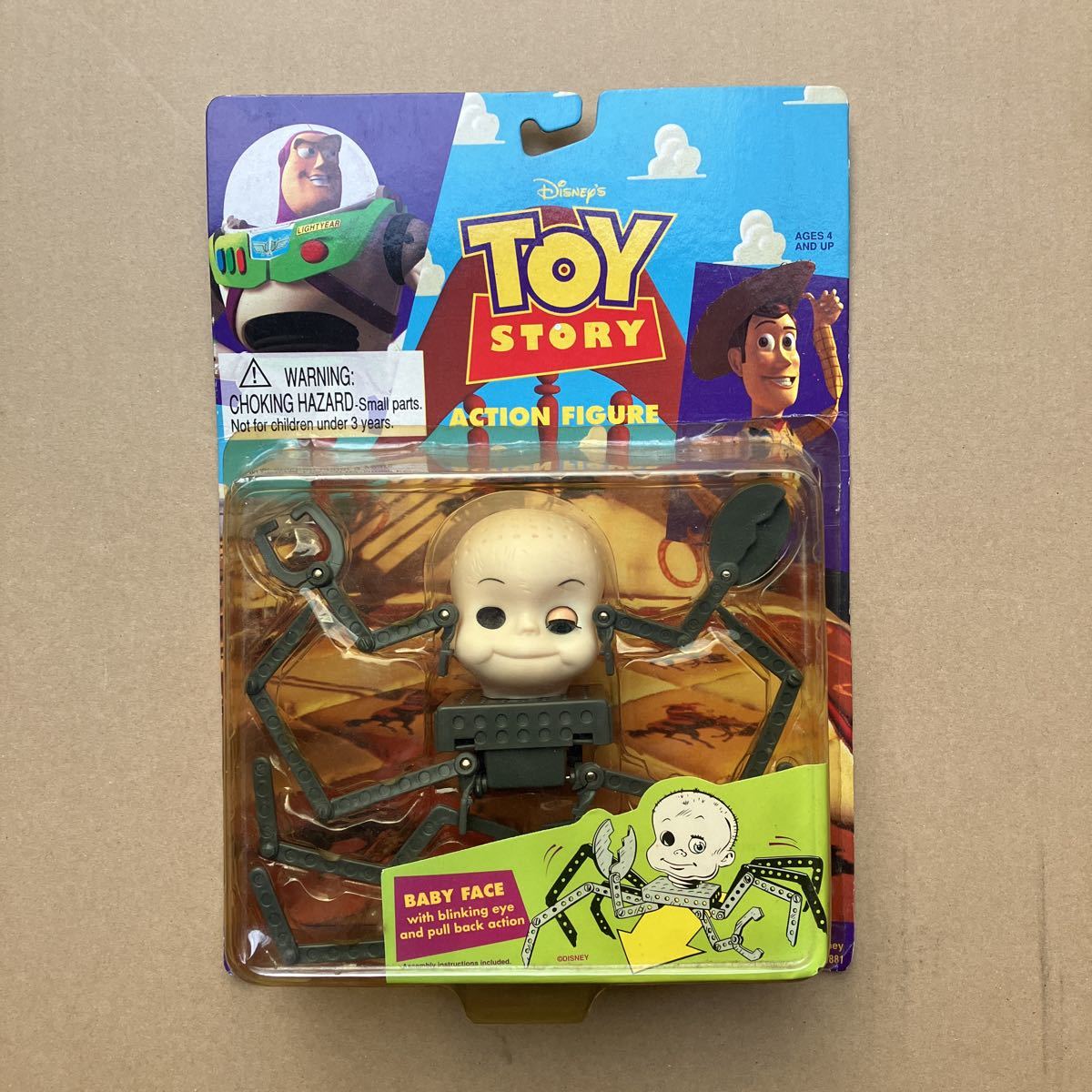 トイストーリー アクションフィギュア ベビーフェイス 未開封 THINKWAY TOYS TOY STORY BABY FACE トイ・ストーリーの画像1