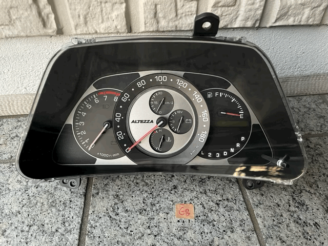 お礼や感謝伝えるプチギフト アルテッツァ用TRD3連メーターカバー