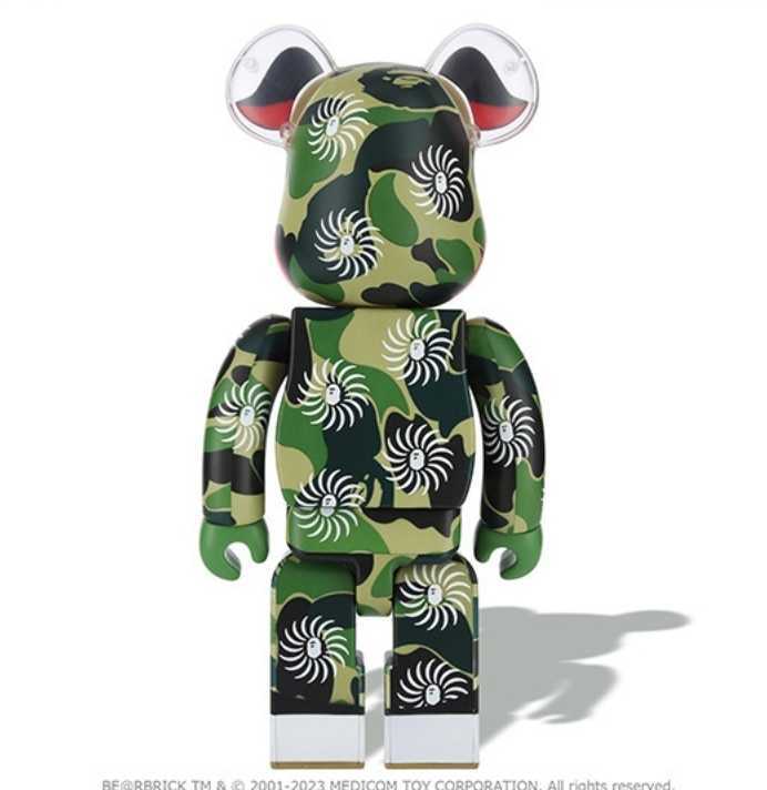 大注目 BATHING A 【新品未開封】BE@RBRICK 達磨金メッキ/ BAPE BE