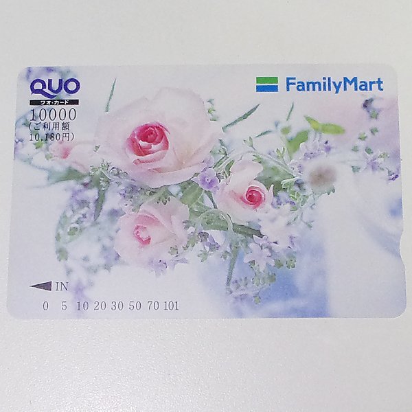 ヤフオク! - 未使用品 ファミリーマート QUOカード クオカード 10...
