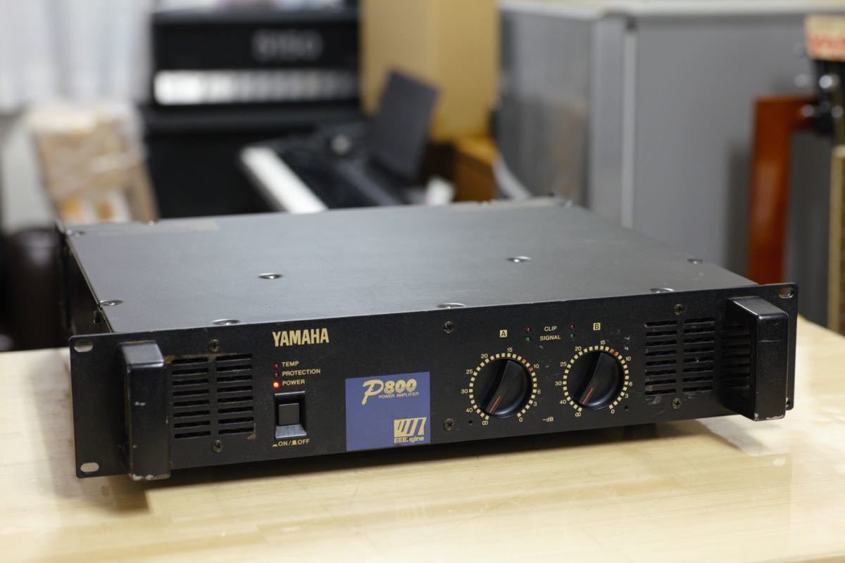Yahoo!オークション - YAMAHA ヤマハ P800 パワーアンプ 通電 Yahoo!オークション - YAMAHA ヤマハ P800 パワーアンプ 通電
