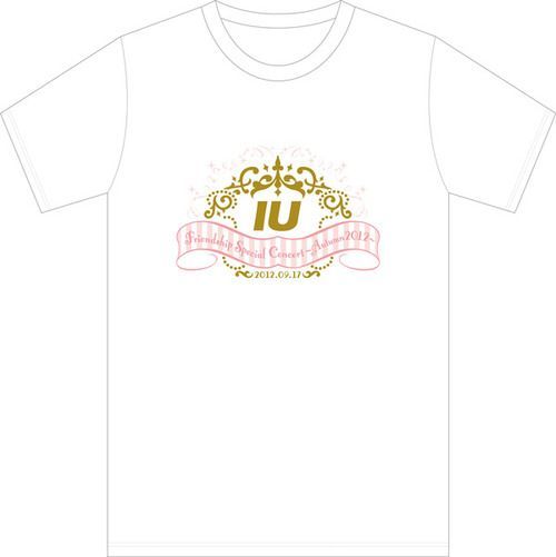 [ бесплатная доставка ] ценный нераспечатанный футболка S размер IU Friendship Special Concert 2012 Tokyo международный форум концерт официальный товары I yu быстрое решение 