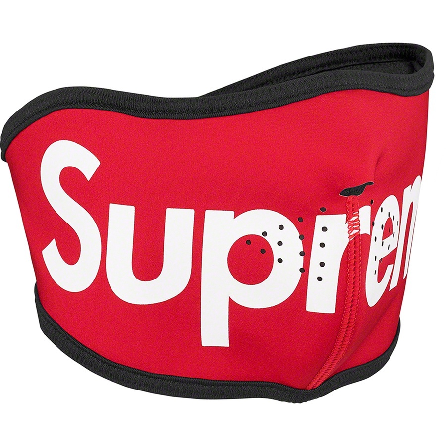 新品未開封 SUPREME WINDSTOPPER Facemask フェイスマスク RED 赤 22FW