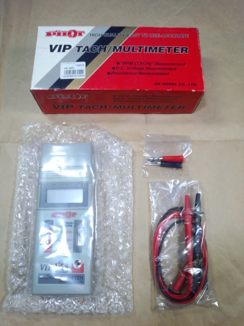 ■送料520円～■超美品■PILOT パイロット/VIP TACH MULTIMETER タコ マルチメーター■通電確認済_画像1