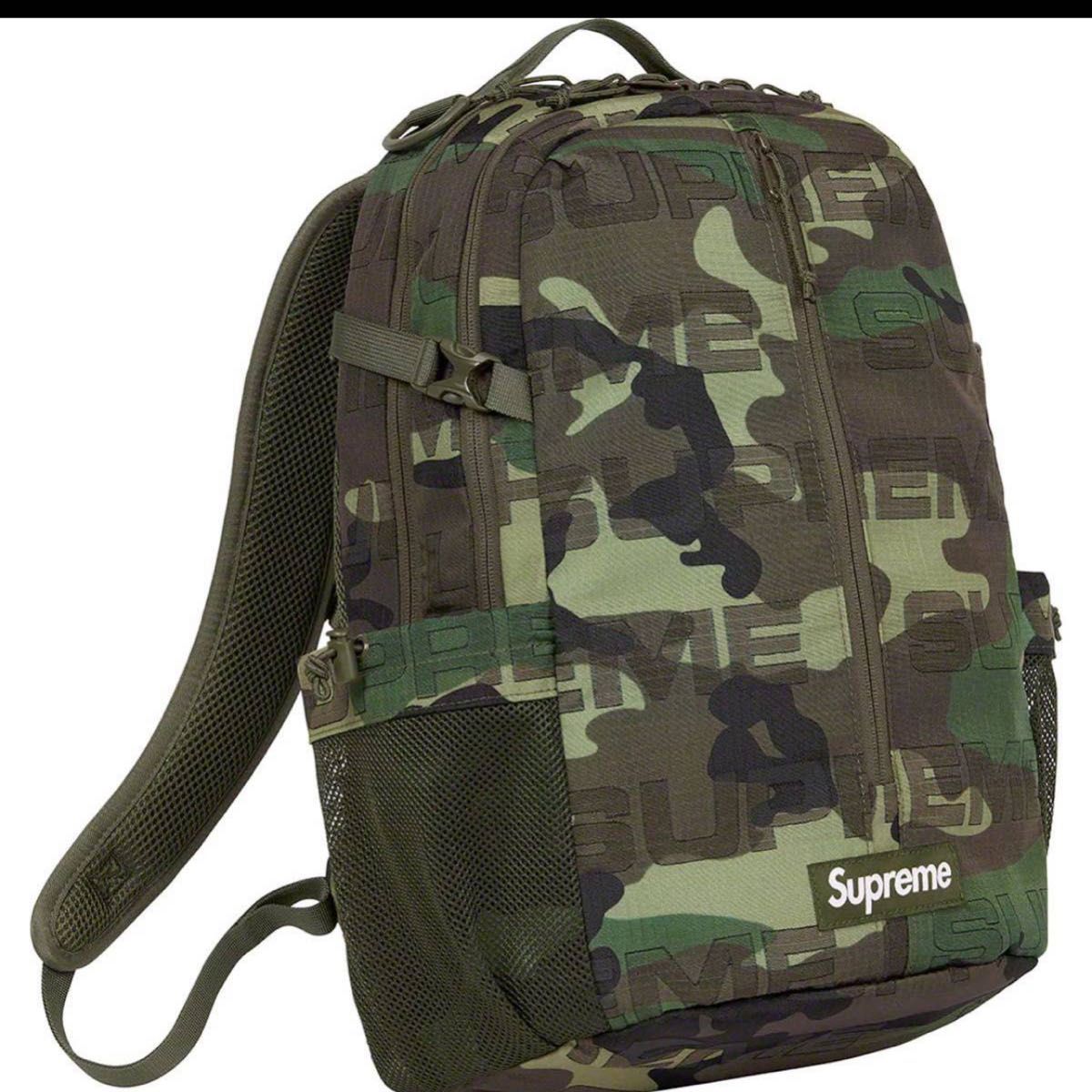 supreme 21aw backpack 新品未使用 シュプリーム バックパック 迷彩柄