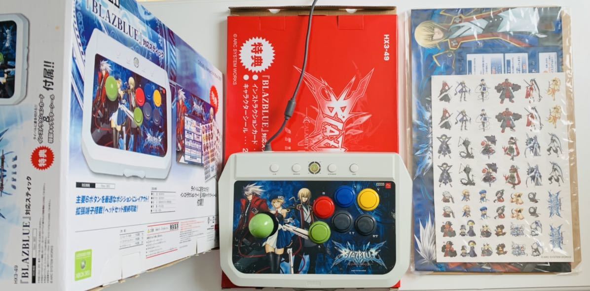 HORI blazblue calamity trigger stick arcade Xbox 360 HORI ブレイブルー カラミティトリガー スティック アーケード Xbox 360_画像4